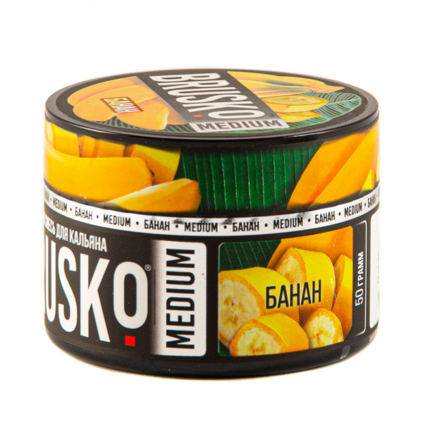 Смесь Brusko Medium Банан  50 гр в Магадане