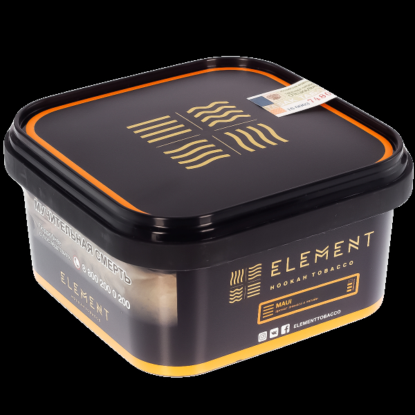 Табак Element Земля Maui  200 грамм в Магадане