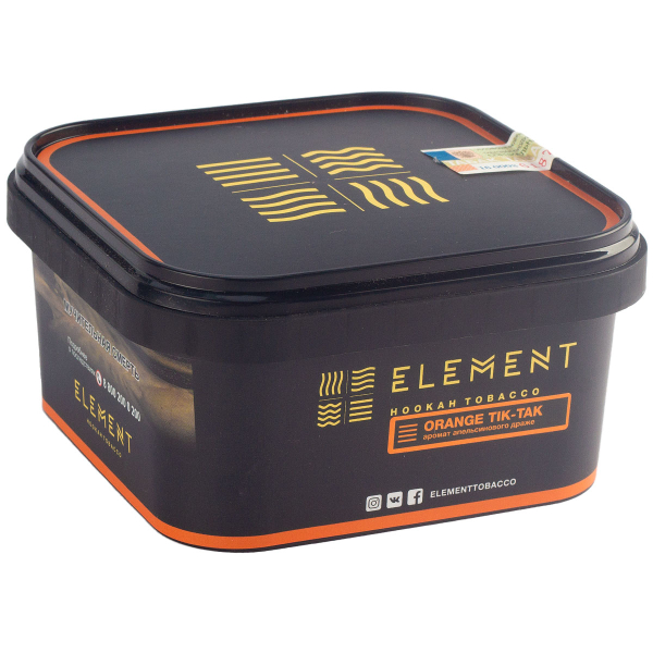 Табак Element Земля Orangetik-Tak  200 грамм в Магадане