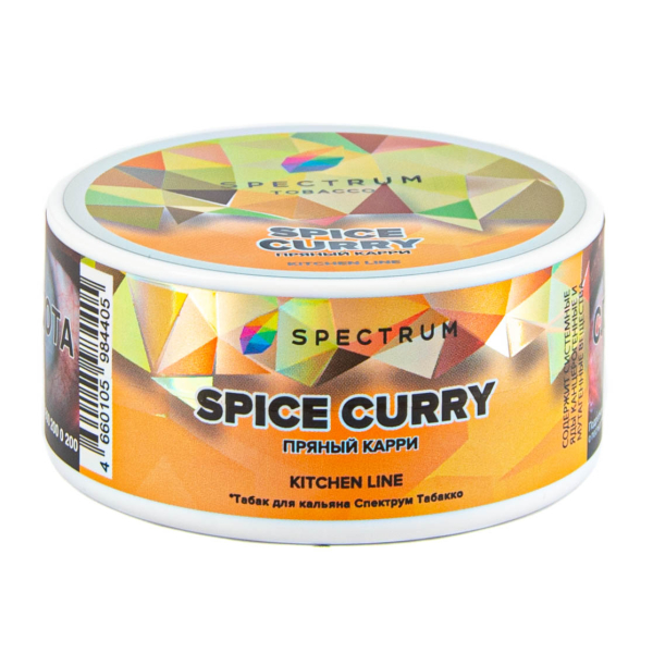 Табак Spectrum Kitchen Line Spice Curry  25 грамм в Магадане