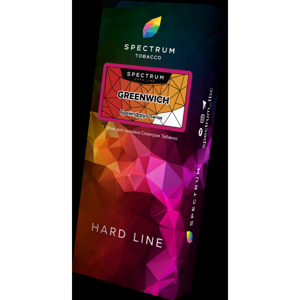 Табак Spectrum Hard Greenwich  100 грамм в Магадане