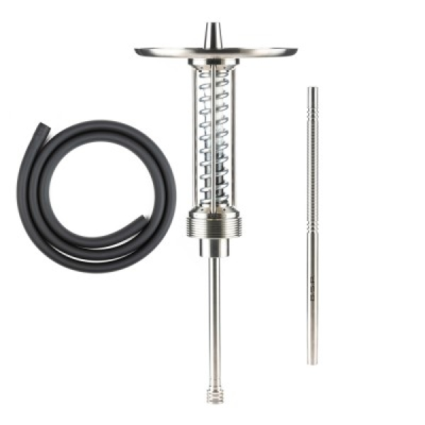Кальян Bsp Hookah Cybertank White Black Chrome в Магадане