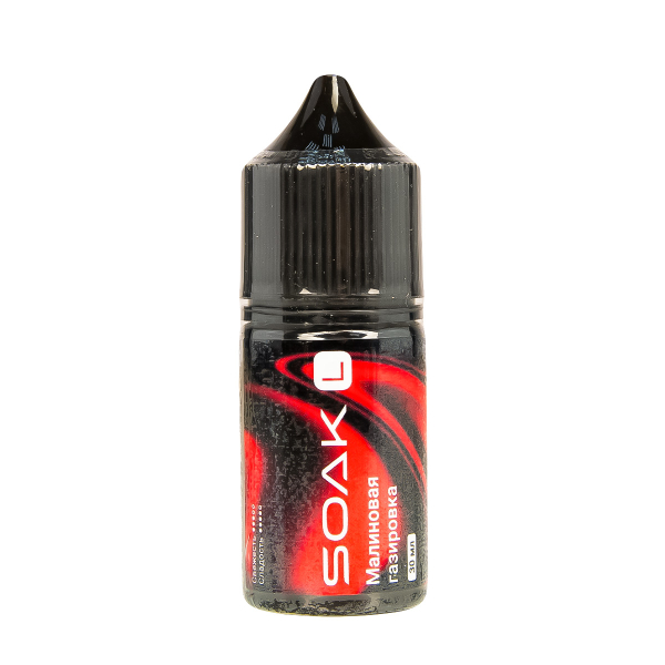 Жидкость Soak L30 Raspberry Soda 30 Мл 2 Мг в Магадане