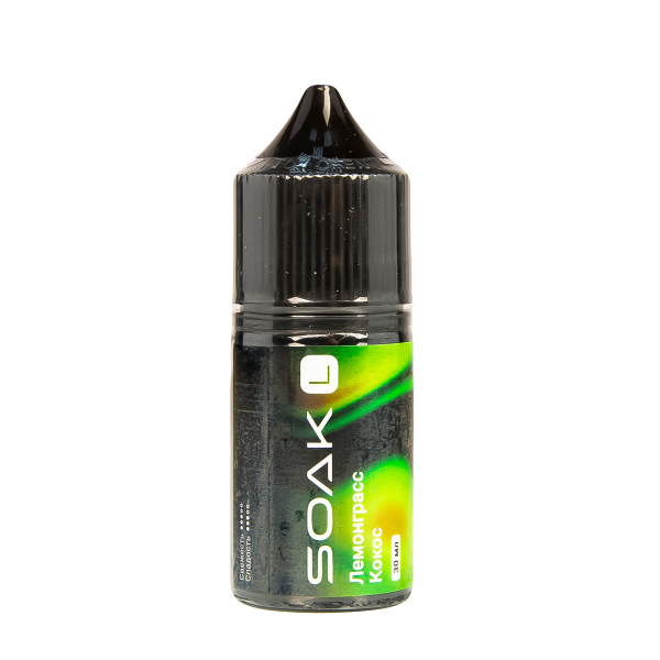 Жидкость Soak L30 Lemongrass Coconut 30 Мл 2 Мг в Магадане