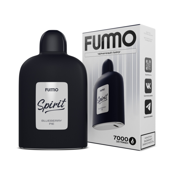 Электронка Fummo Spirit Черничный Пирог   в Магадане