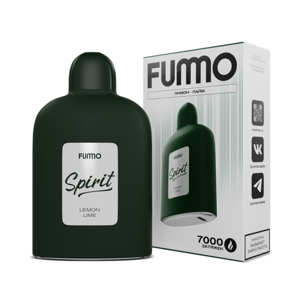 Электронка Fummo Spirit Лимон Лайм  в Магадане