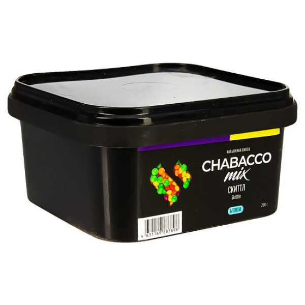Смесь Chabacco Mix Skittle   Medium 200 гр в Магадане