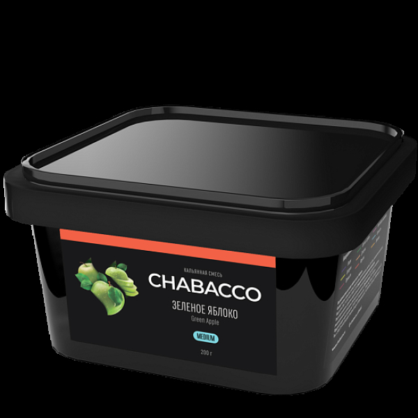 Смесь Chabacco Green Apple    Medium 200 гр в Магадане
