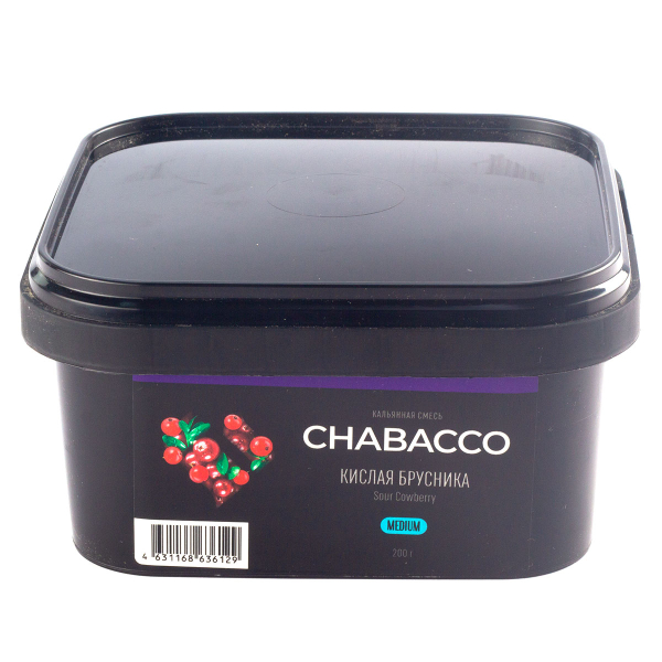 Смесь Chabacco Sour Cowberry    Medium 200 гр в Магадане