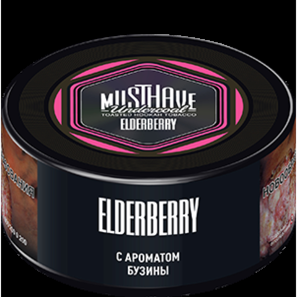 Табак Must Have Elderberry  25 грамм в Магадане
