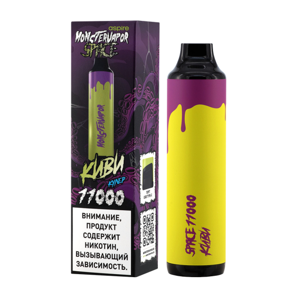 Электронка Monstervapor Space Киви (11000 Затяжек) в Магадане