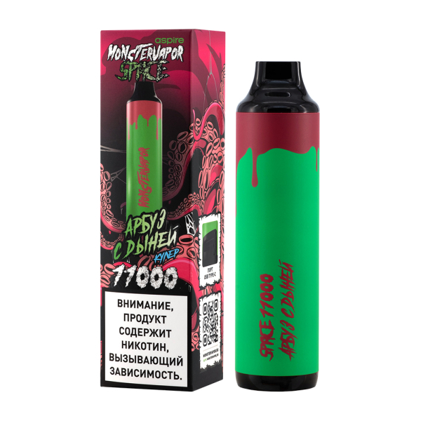 Электронка Monstervapor Space Арбуз И Дыня (11000 Затяжек) в Магадане
