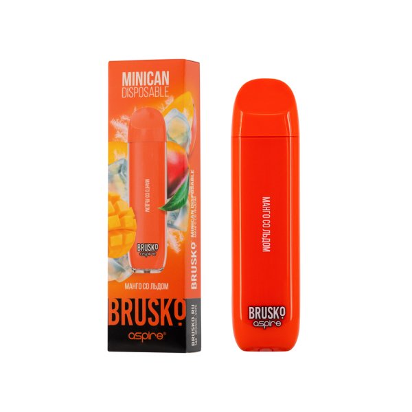 Электронка Brusko Minican Манго Со Льдом (1500 Затяжек) в Магадане
