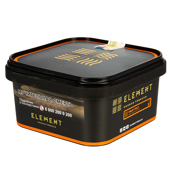Табак Element Земля Fruit Pulp  200 грамм в Магадане