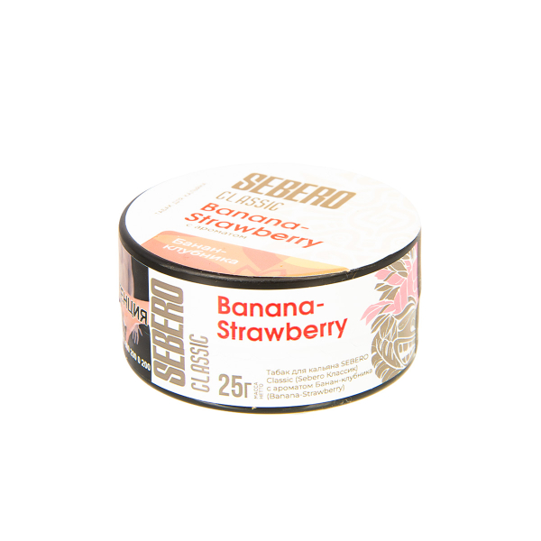 Табак Sebero Banana Strawberry  25 грамм в Магадане