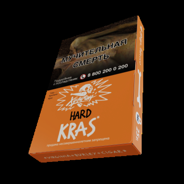 Табак  Хулиган (Hard) Kras (Персиковое Вино)  25 грамм в Магадане