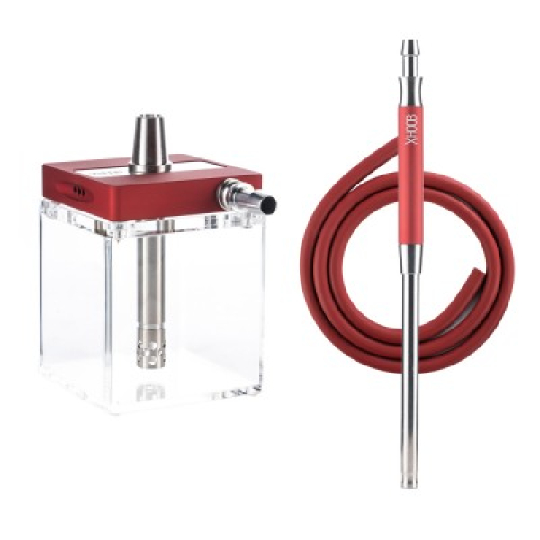 Кальян Hoob Subatom Wine Red Stainless Steel в Магадане