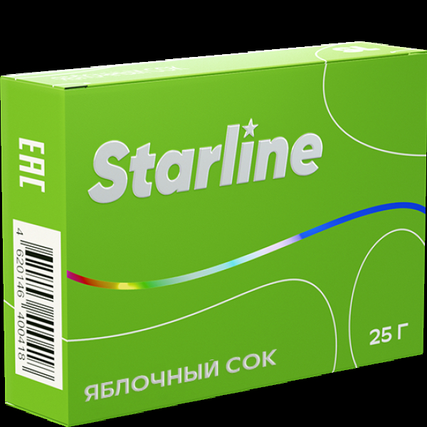 Табак Starline Яблочный Сок  25 грамм в Магадане
