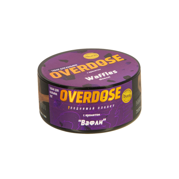 Табак Overdose Waffles  25 грамм в Магадане