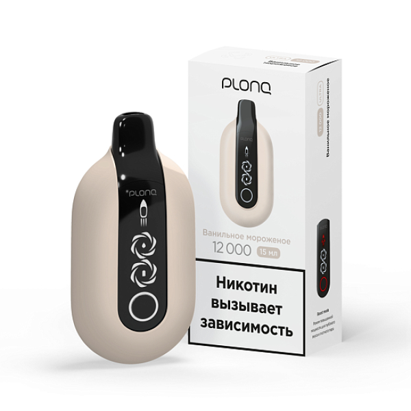 Электронка Plonq Ultra 12000 Ванильное Мороженое в Магадане