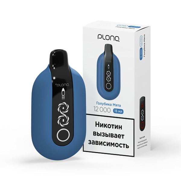 Электронка Plonq Ultra 12000 Голубика Мята в Магадане