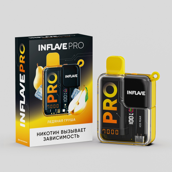 Электронка Inflave Pro Ледяная Груша (7000 Затяжек) в Магадане