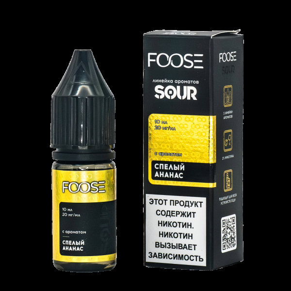 Жидкость Foose Sour Спелый Ананас 10 Мл в Магадане