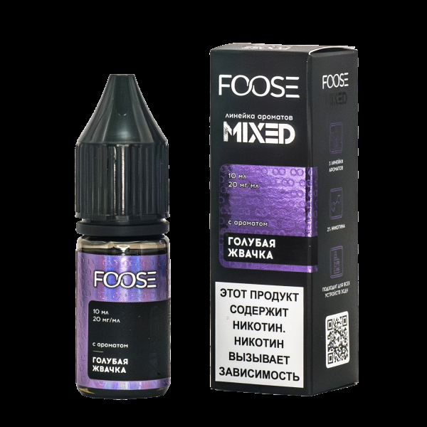 Жидкость Foose Mixed Голубая Жвачка 10 Мл в Магадане