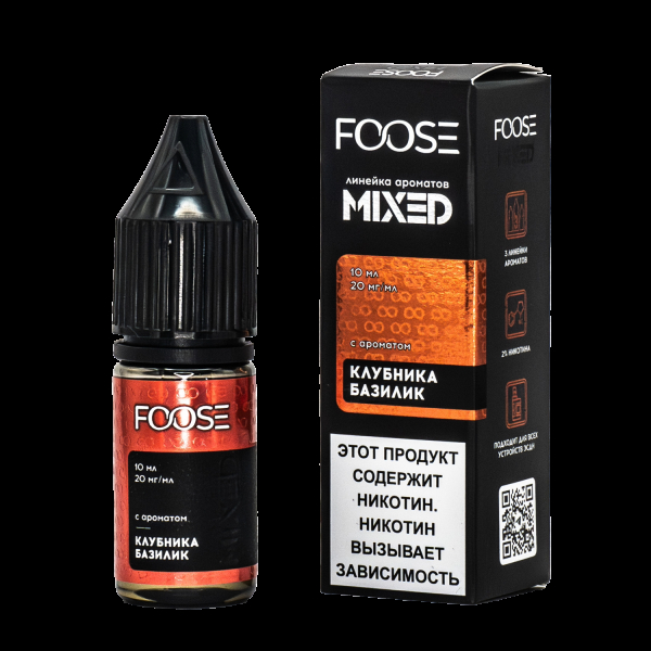 Жидкость Foose Mixed Клубника Базилик 10 Мл в Магадане