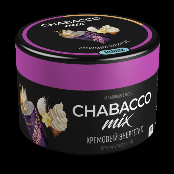 Смесь Chabacco Mix Medium Creamy Energy Drink  50 гр в Магадане