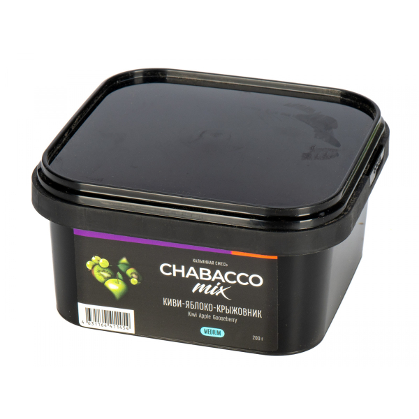 Смесь Chabacco Mix Medium Kiwi Apple Gooseberry  200 гр в Магадане