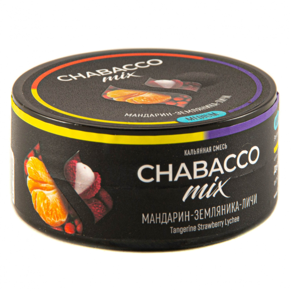 Смесь Chabacco Mix Medium Tangerine Strawberry Lychee  25 гр в Магадане