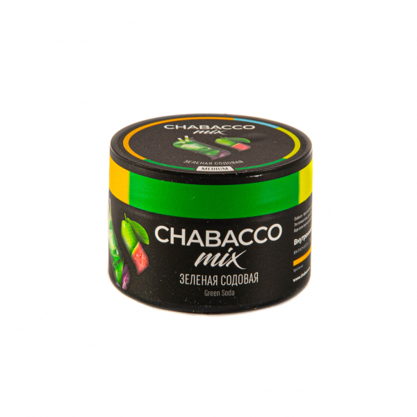 Смесь Chabacco Mix Medium Green Soda  50 гр в Магадане