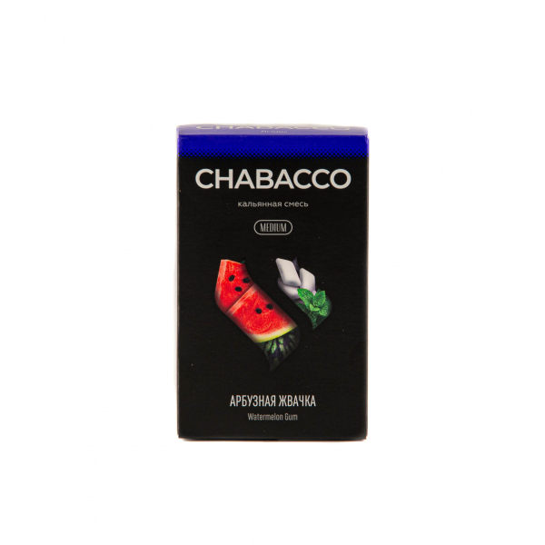 Смесь Chabacco Mix Medium Watermelon Gum  50 гр в Магадане