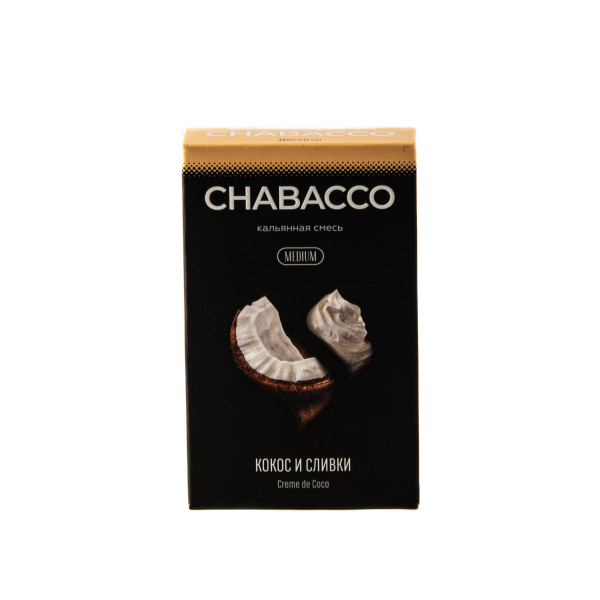 Смесь Chabacco Mix Medium Crème De Coco  50 гр в Магадане