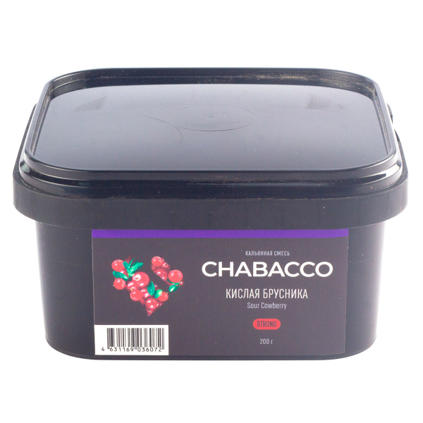 Смесь Chabacco Strong Sour Cowberry  200 гр в Магадане