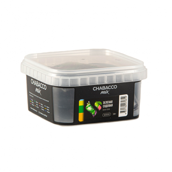 Смесь Chabacco Mix Medium Green Soda  200 гр в Магадане