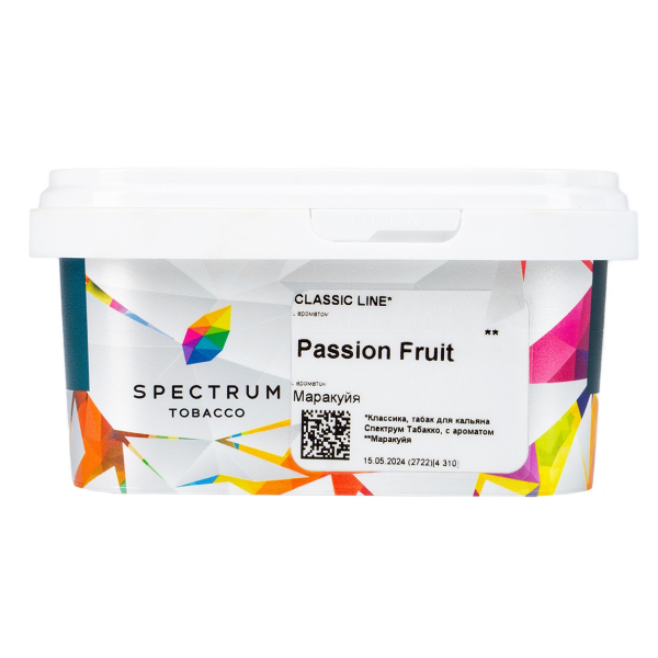 Табак Spectrum Passion Fruit  200 грамм в Магадане