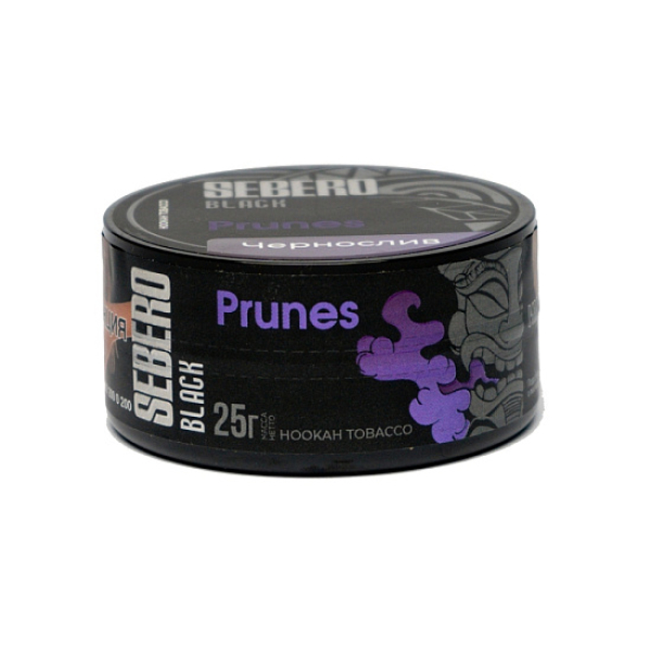 Табак Sebero Black Prunes  25 грамм в Магадане