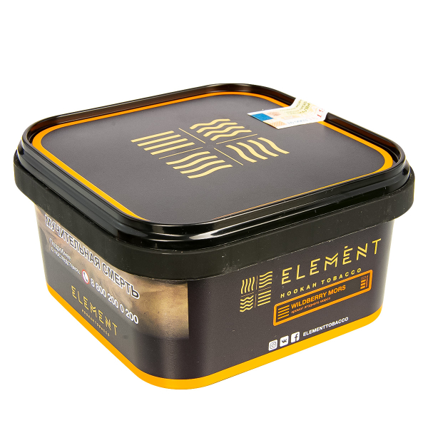 Табак Element Земля Wildberry Mors  200 грамм в Магадане