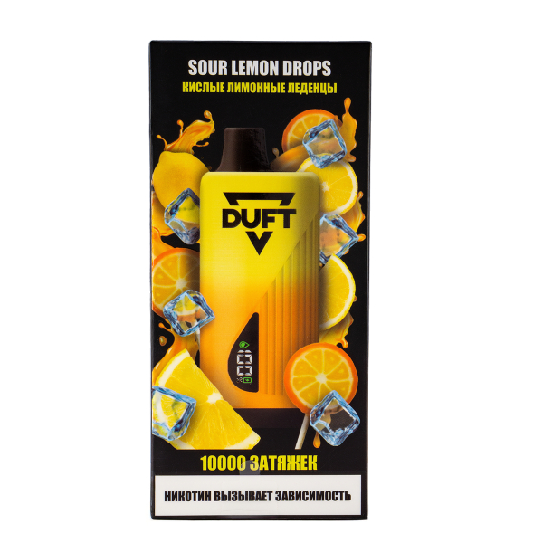 Электронка Duft Sour Lemon Drops (10000 Затяжек) в Магадане