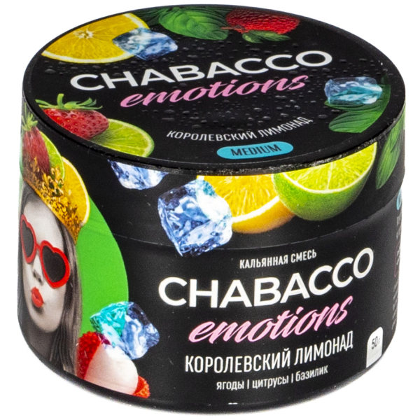 Смесь Chabacco Mix Medium Royal Lemonade  50 гр в Магадане