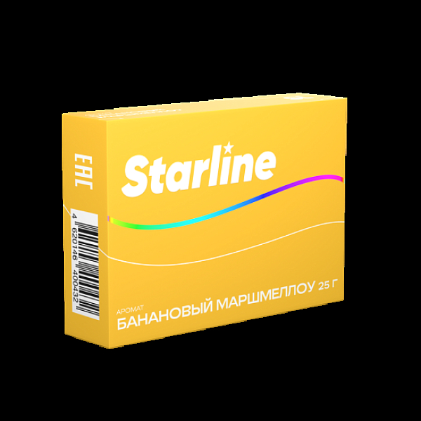 Табак Starline Банановый Маршмеллоу  25 грамм в Магадане