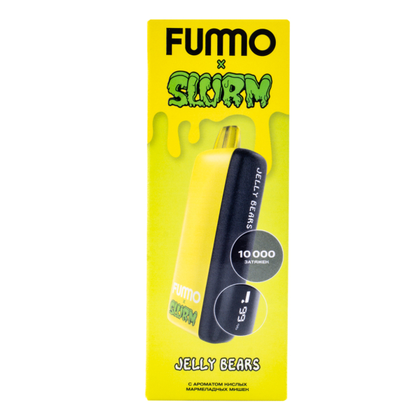 Электронка Fummo Indic Slurm Кислые Мармеладные Мишки (10 000 Затяжек) в Магадане