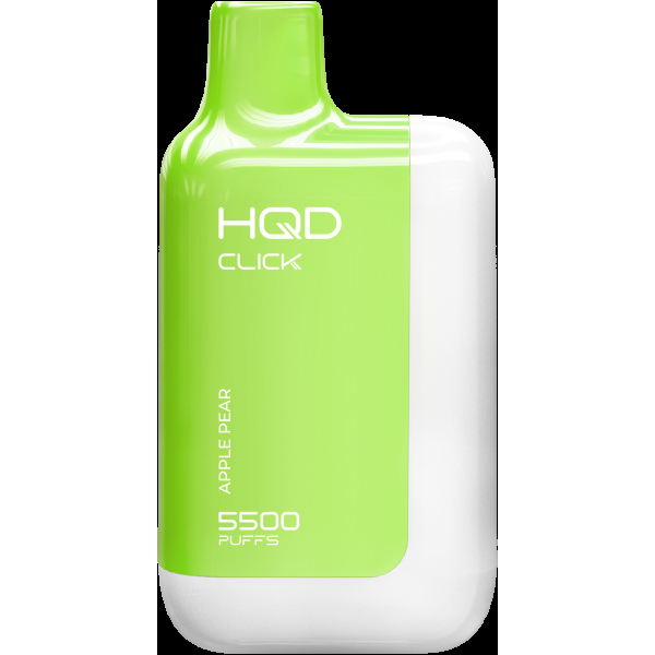POD-система Hqd Click Устройство + Картридж Яблоко Груша (5500 Затяжек) в Магадане