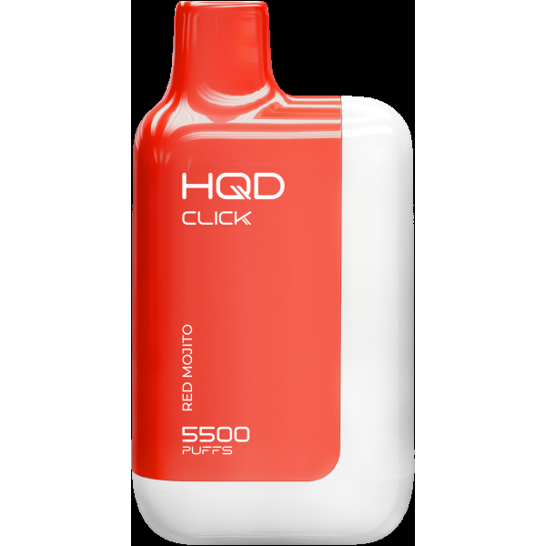 POD-система Hqd Click Устройство + Картридж Красный Мохито (5500 Затяжек) в Магадане