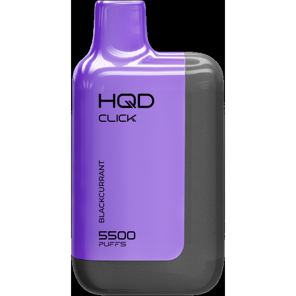 POD-система Hqd Click Устройство + Картридж Чёрная Смородина (5500 Затяжек) в Магадане
