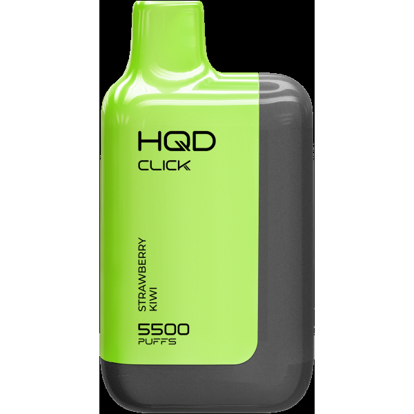 POD-система Hqd Click Устройство + Картридж Клубника Киви (5500 Затяжек) в Магадане