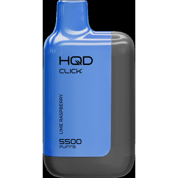 POD-система Hqd Click Устройство + Картридж Лайм Малина (5500 Затяжек) в Магадане