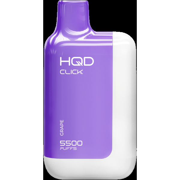 POD-система Hqd Click Устройство + Картридж Виноград (5500 Затяжек) в Магадане